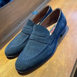 Never-Worn German Suede Moccasins
